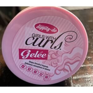 Dippity-Do Girls With Curls GELEE Light Hold Hair Gel Frizz-Free Curls 11.5 oz.